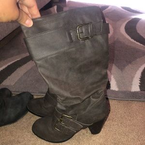 Mid calf boots